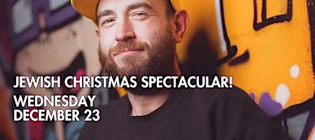 Poster for Jewish Christmas Spectacular! featuring Eitan Levine