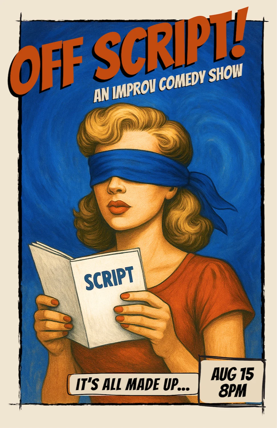 Poster for Off Script! Comedy Show
