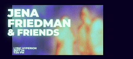 Poster for Jena Friedman & Friends