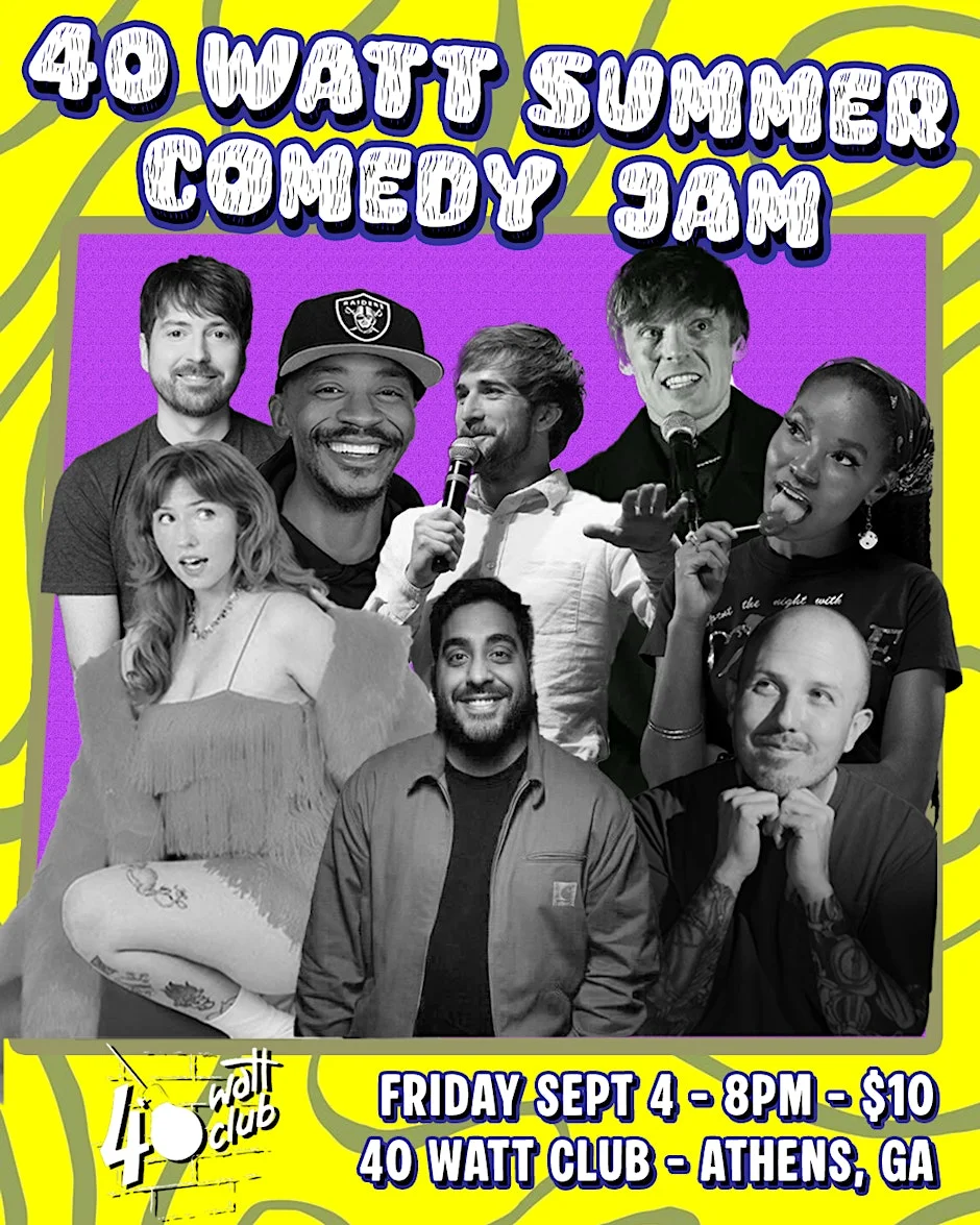 Poster for 40 WATT SUMMER COMEDY JAM