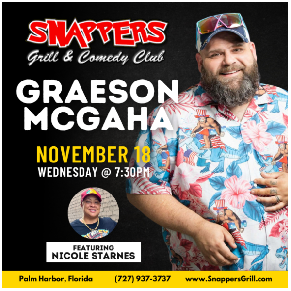 Poster for Graeson Mcgaha Comedy