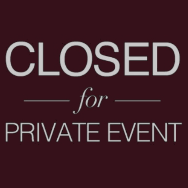 Poster for Closed for Private Event