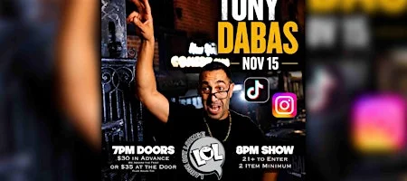 Poster for Tony Dabas from TikTok!