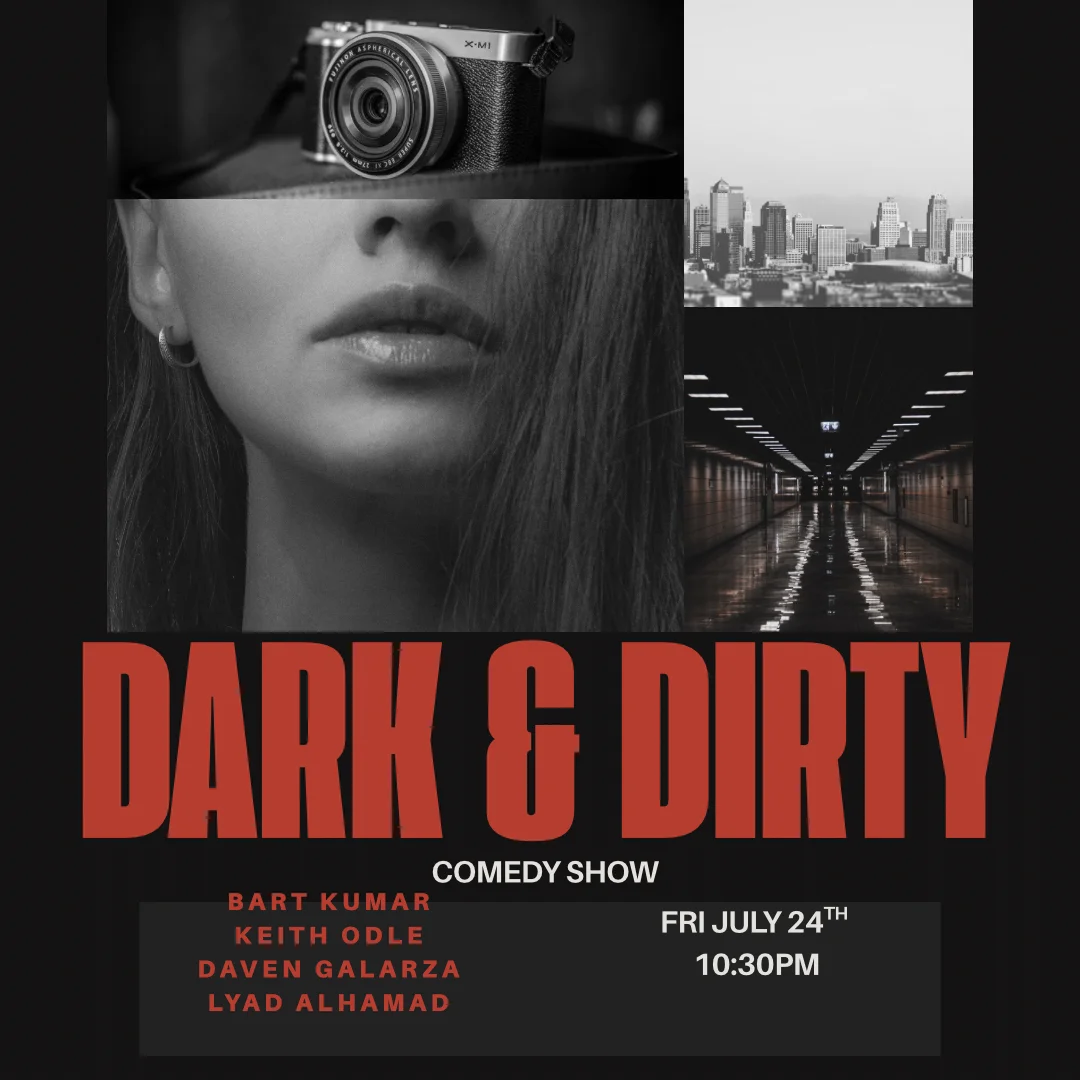 Poster for The Dark & Dirty Comedy Show