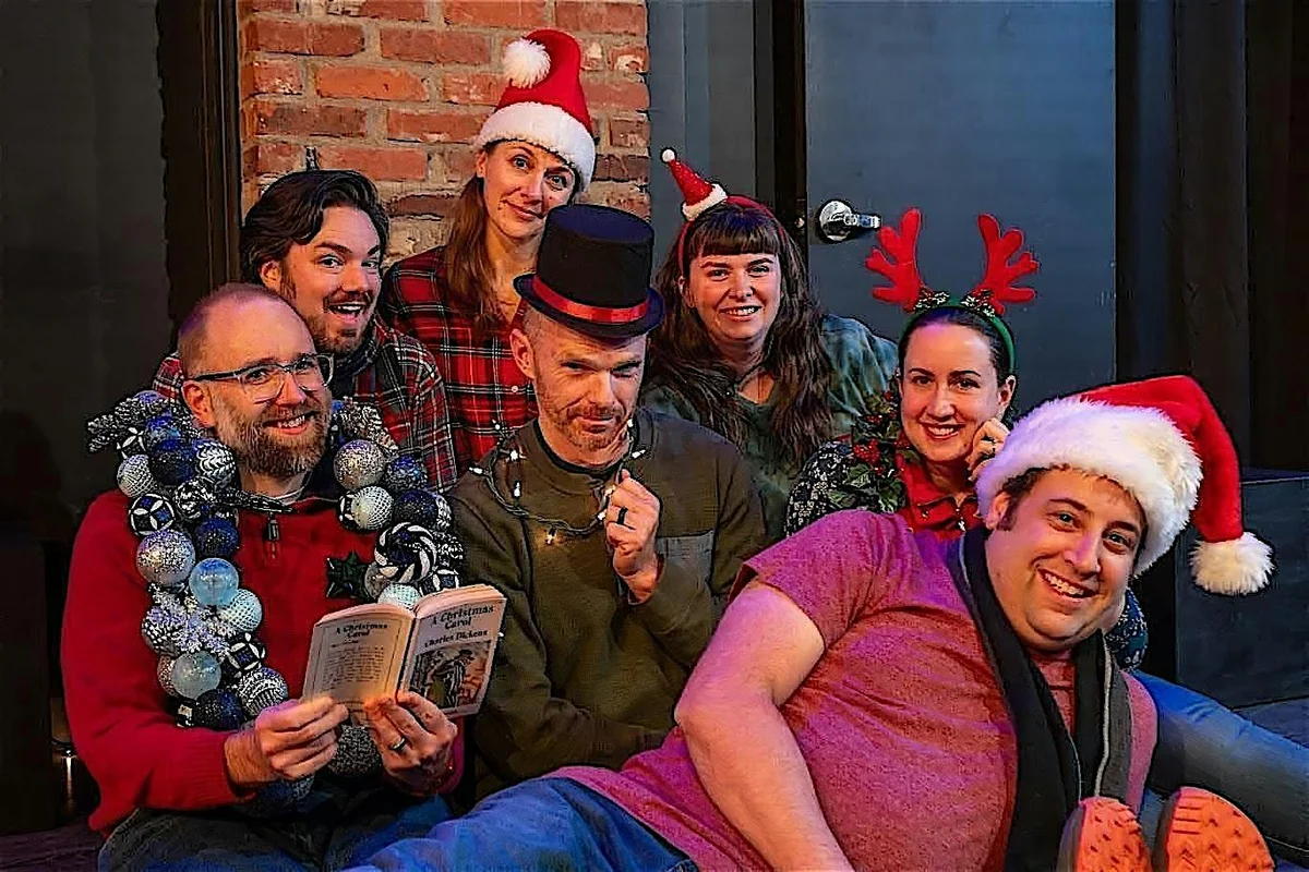 Poster for An Improvised Christmas Carol
