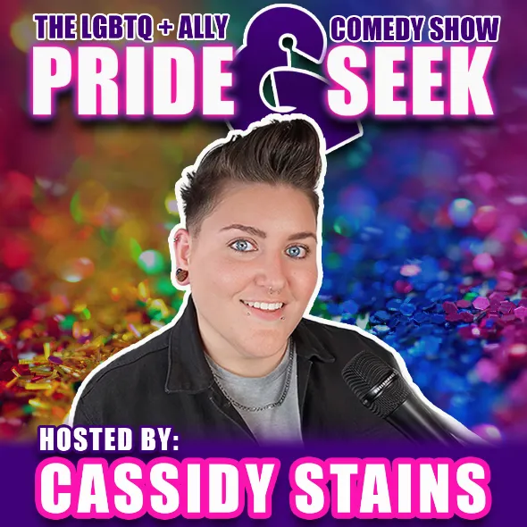 Poster for PRIDE & SEEK: THE QUEER COMEDY SHOW