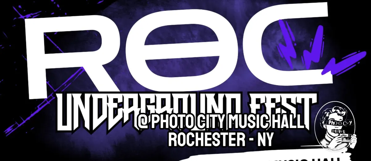 Poster for ROC Underground Fest - Feat: Featherweight, VoKillz, No Take Backs, Drag HC, Vivify, Spirit66, & Maxine Kembo