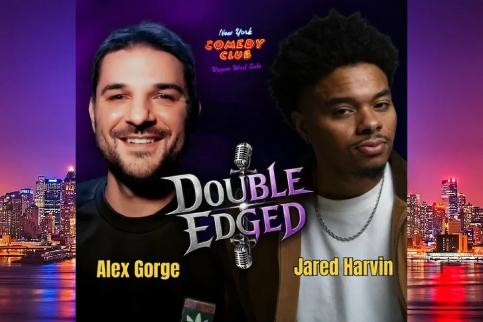 Poster for Double Edged Co-Headlining Series ft. Alex Gorge & Jared Harvin