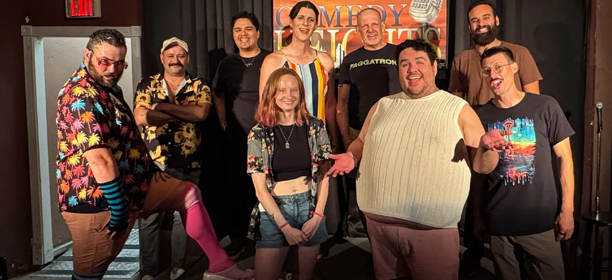 Poster for Pride Weekend Brought Big Laughs to Comedy Heights