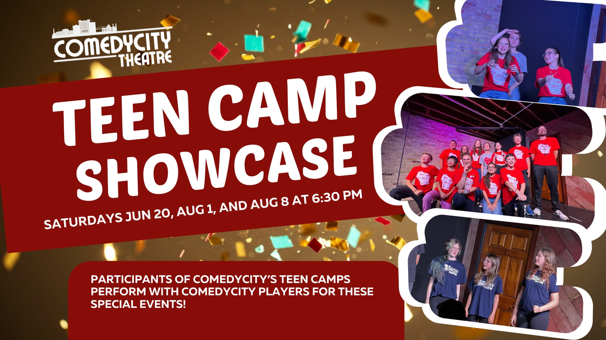 Poster for Teen Camp Showcase