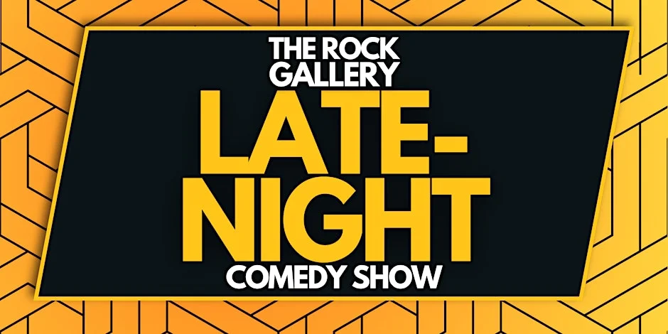 Poster for Late-Night Stand-Up Comedy Show