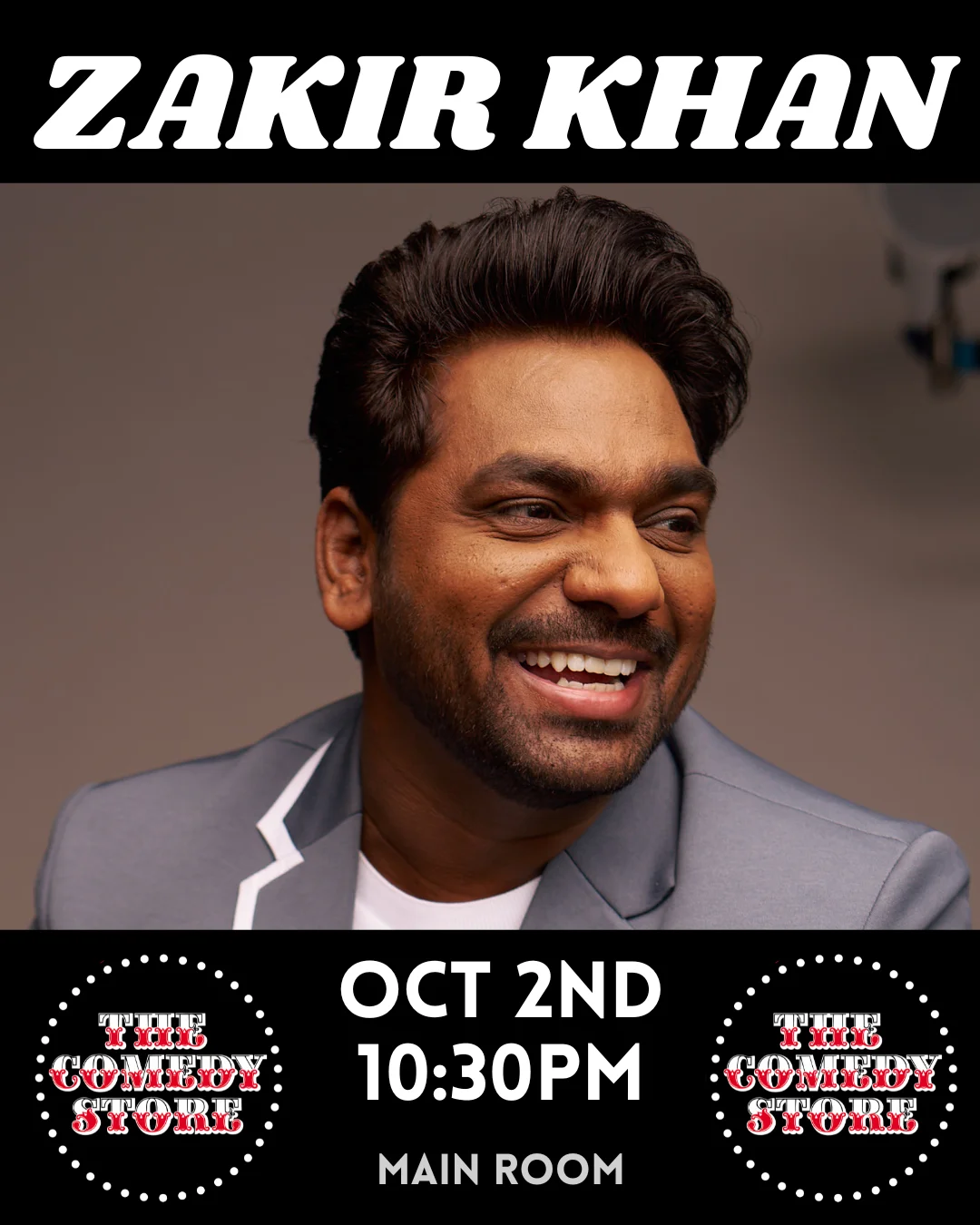 Poster for Zakir Khan (Performed in Hindi)
