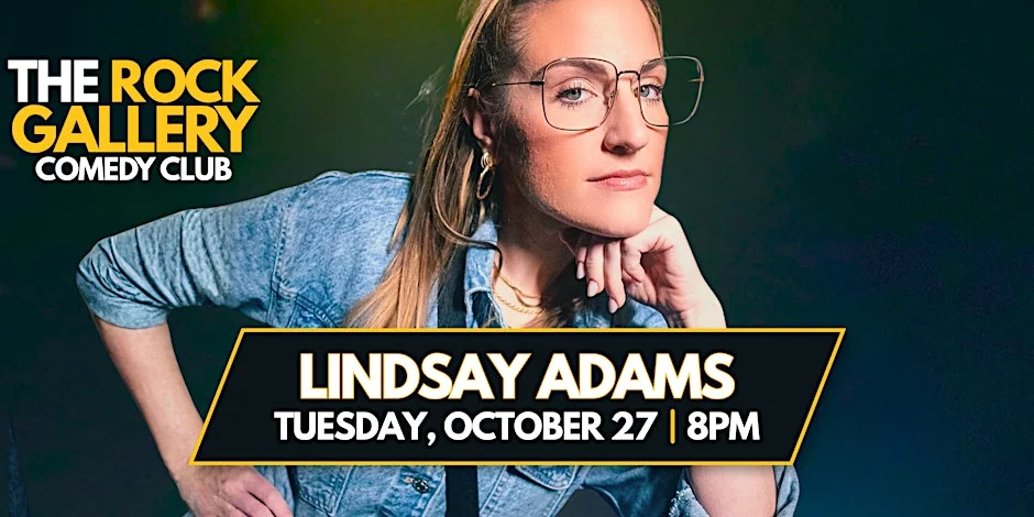 Poster for Lindsay Adams Comedy Show
