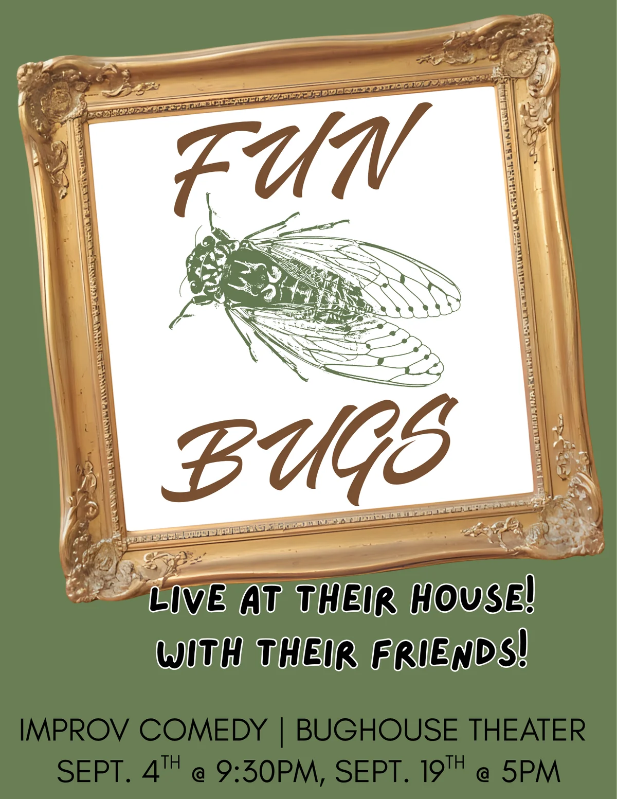 Poster for Rabble Takeover: Hosted By Fun Bugs