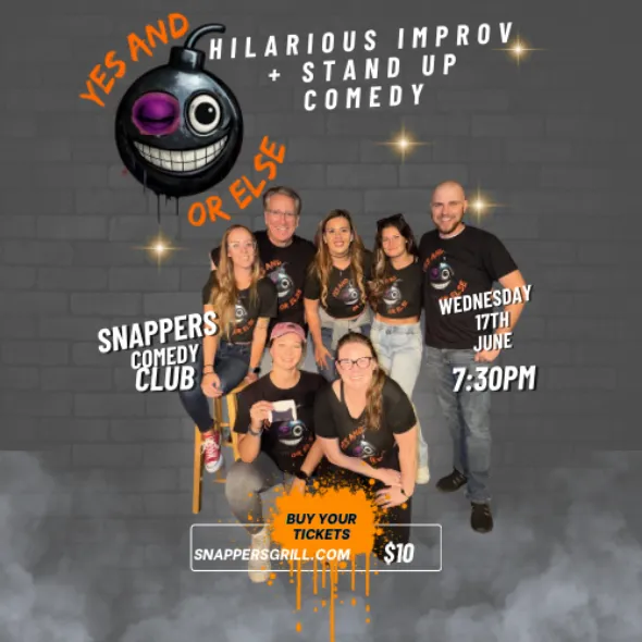 Poster for Yes And Or Else IMPROV Comedy Show