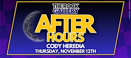 Poster for Cody Heredia Stand-Up Comedy Show