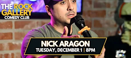 Poster for Nick Aragon Comedy Show