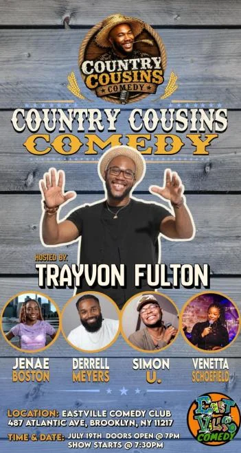 Poster for Country Cousins Comedy