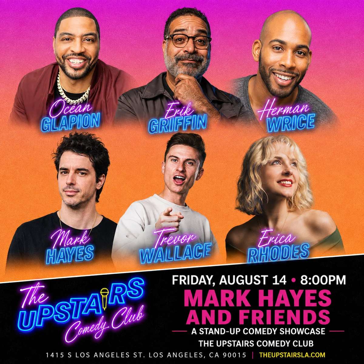 Poster for MARK HAYES & FRIENDS