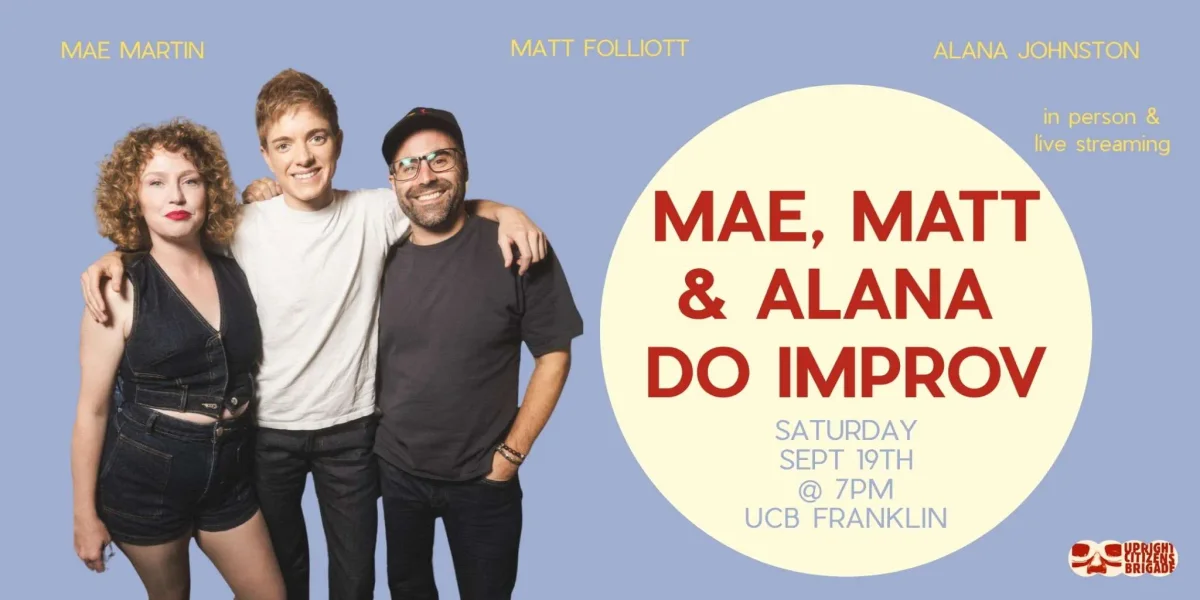 Poster for Mae, Matt & Alana Do Improv