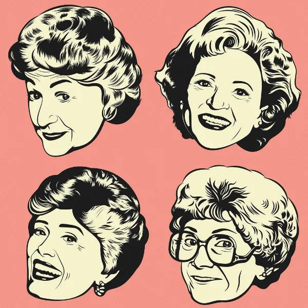 Poster for Golden Girls Drag Brunch