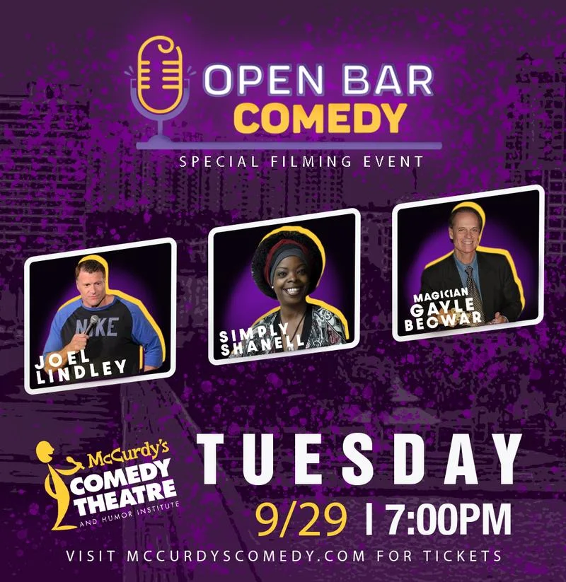 Poster for Open Bar Comedy