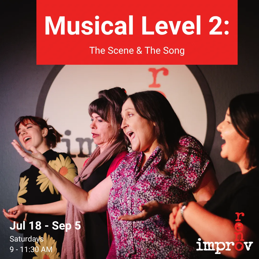 Poster for Musical Improv – Level 2: The Scene and the Song
