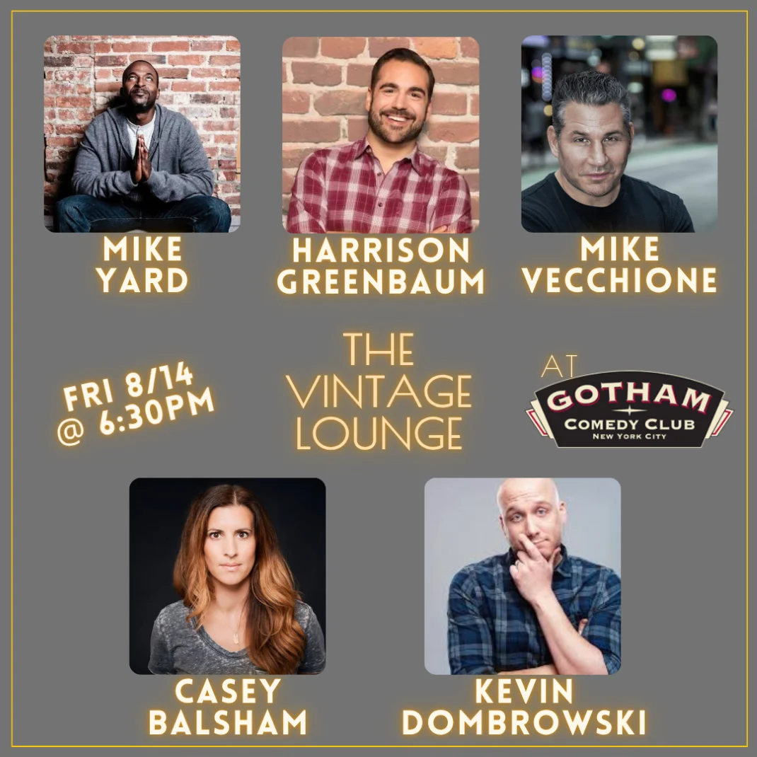 Poster for The Gotham All-Stars (The Vintage Lounge)