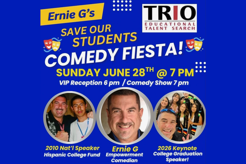 Poster for Ernie G's Comedy Fiesta