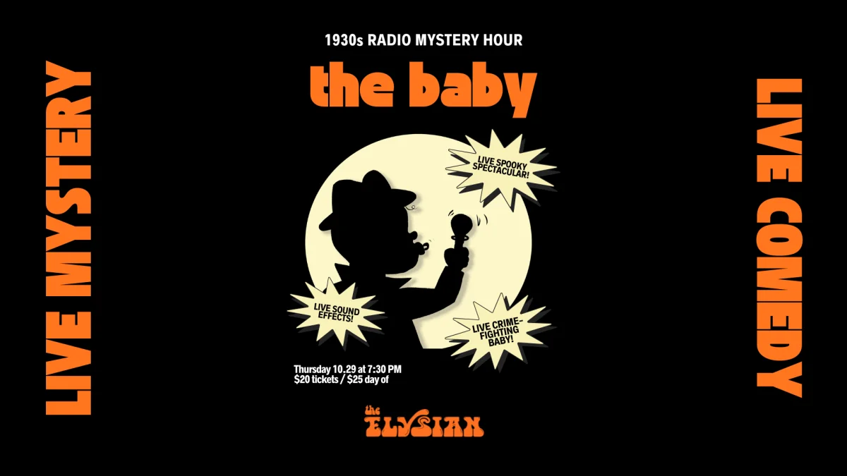 Poster for The Baby Radio Mystery Hour