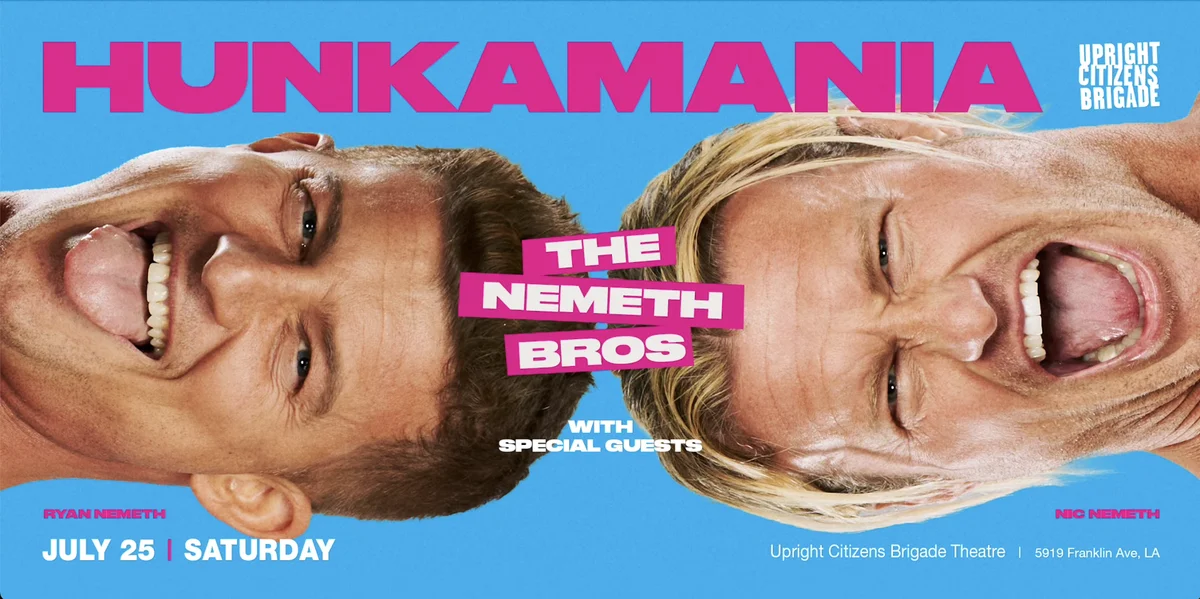 Poster for The Nemeth Bros. Present: Hunkamania