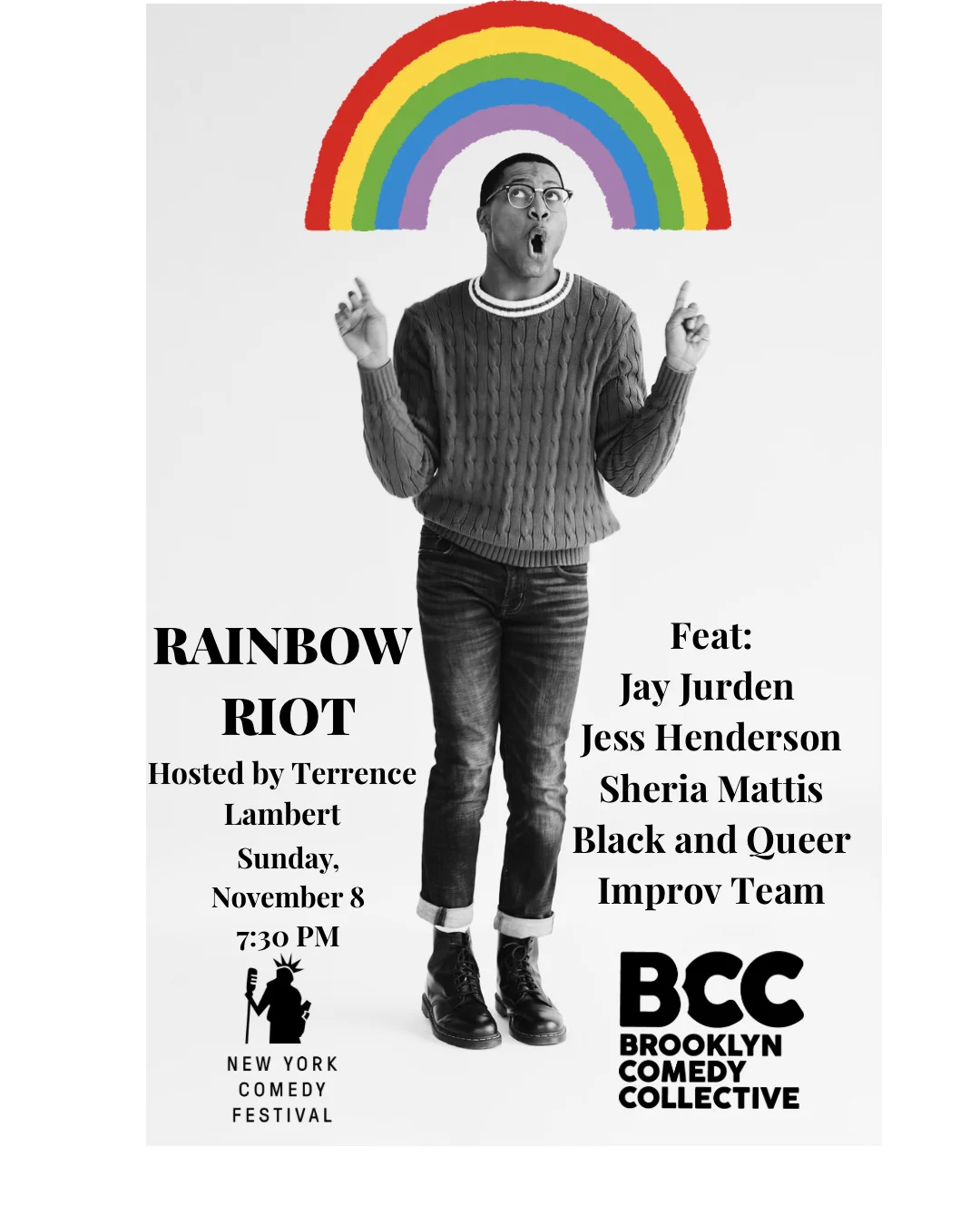 Poster for New York Comedy Festival: Rainbow Riot