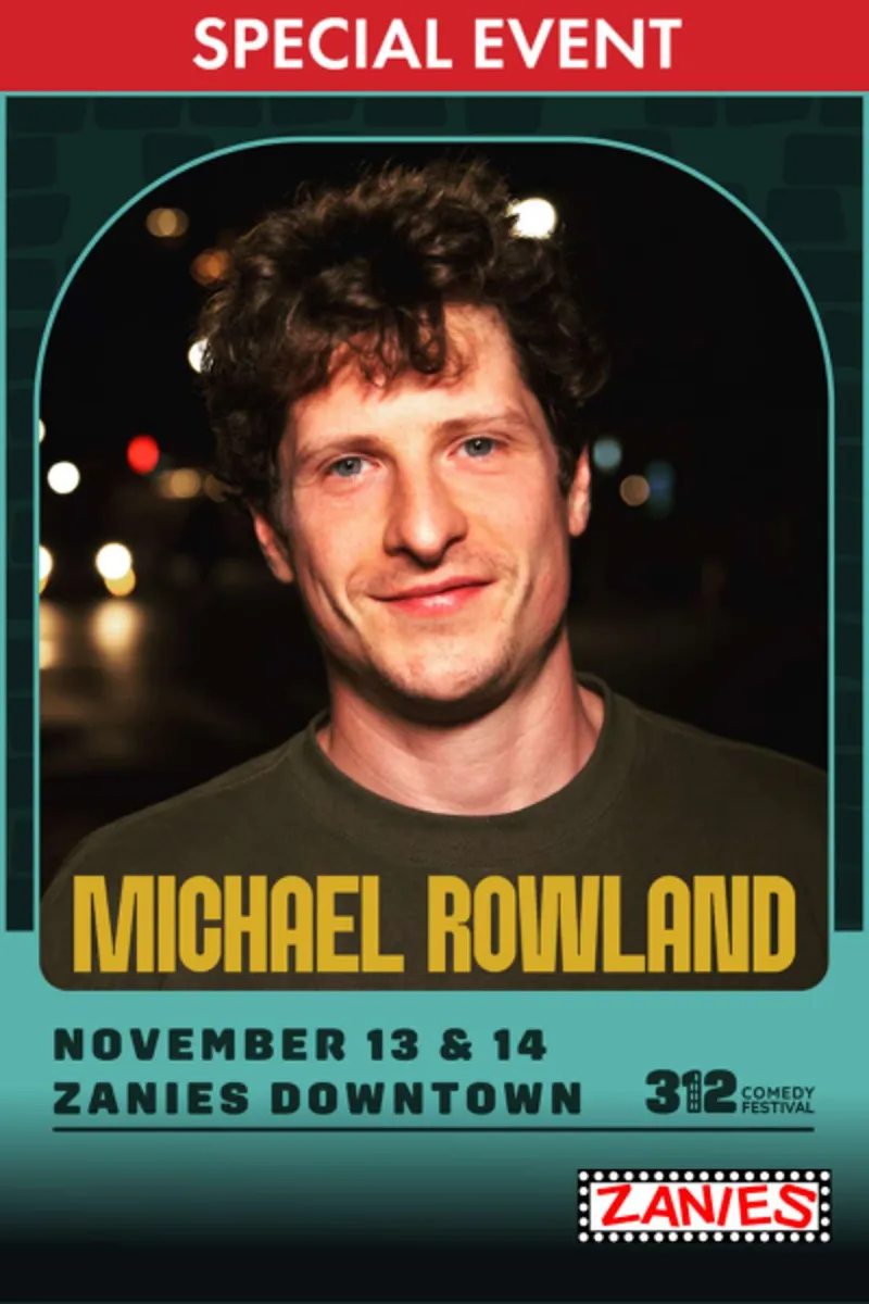 Poster for Michael Rowland *Special Event*