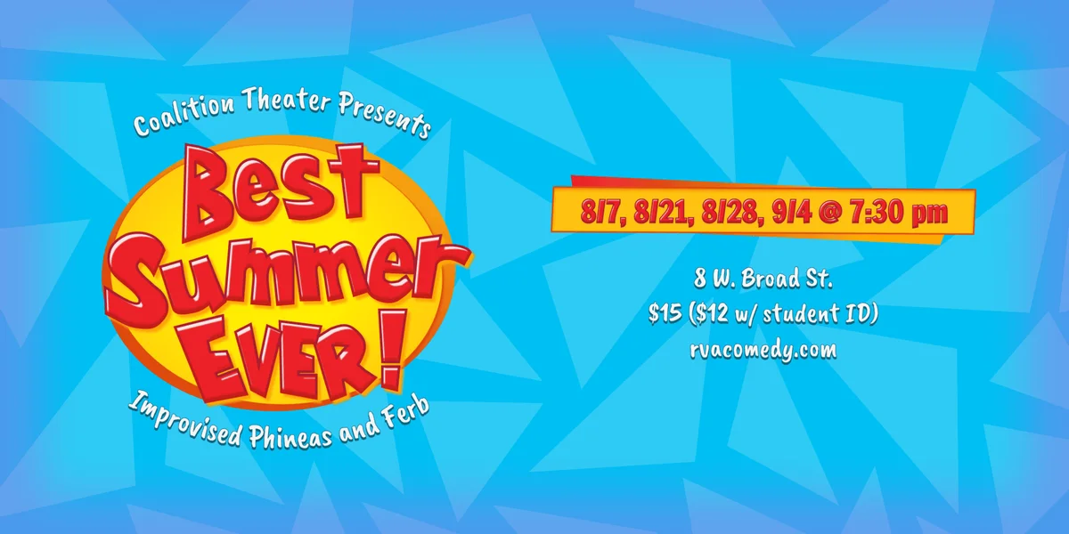 Poster for Best Summer Ever! Improvised Phineas and Ferb