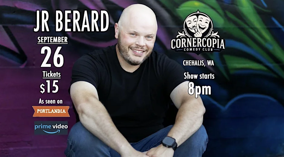Poster for JR Berard Headlines!