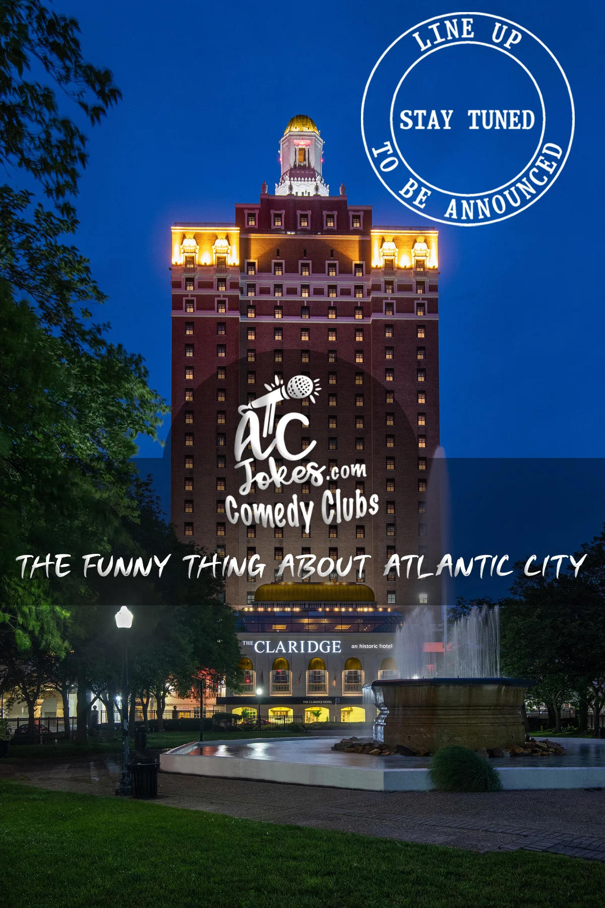 Poster for Absecon Comedy - AC Jokes Saturday Night Stand-Up at Hi Point Pub | 8/1/26 - 7PM