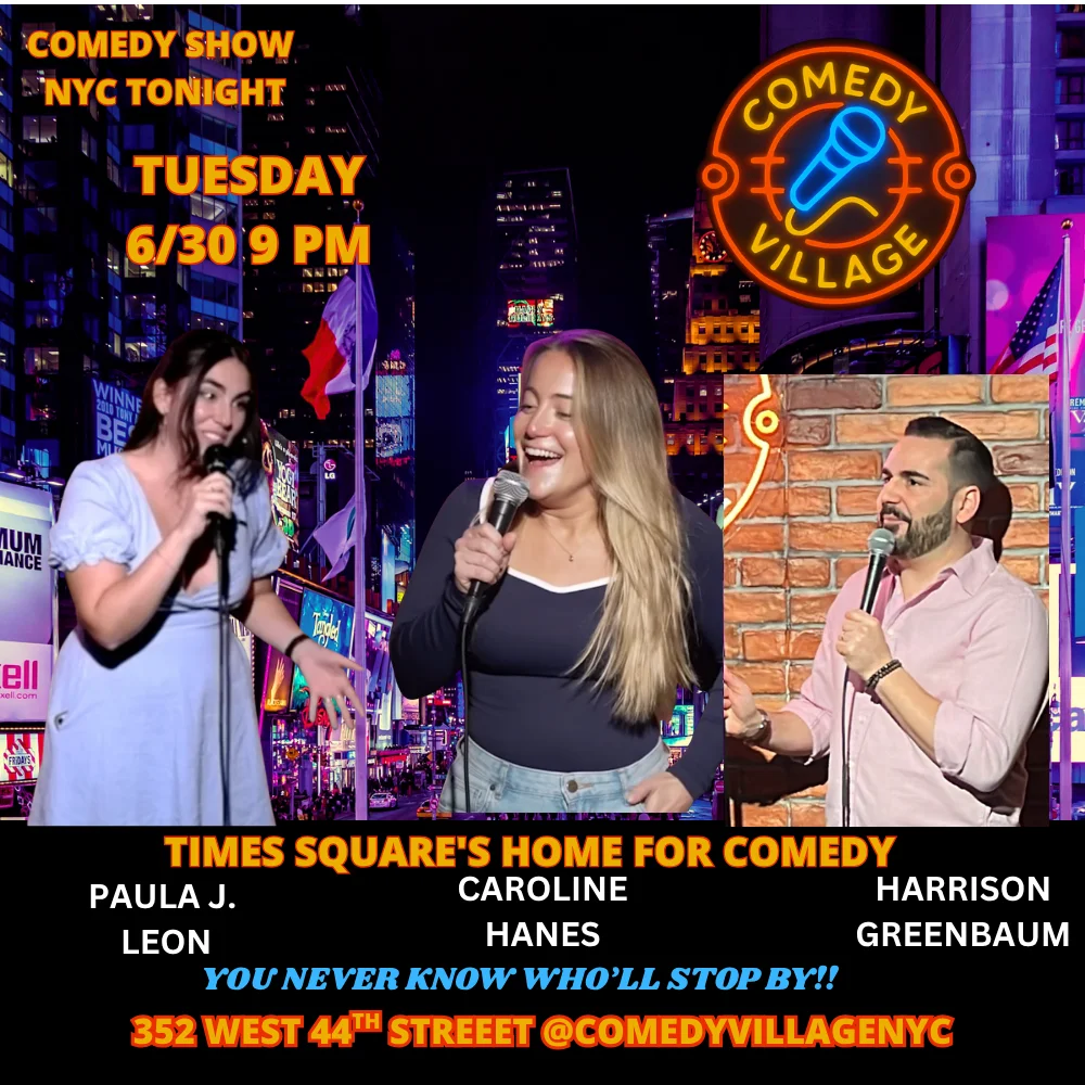 Poster for NYC Stand-Up | Tue, June 30th @9 PM