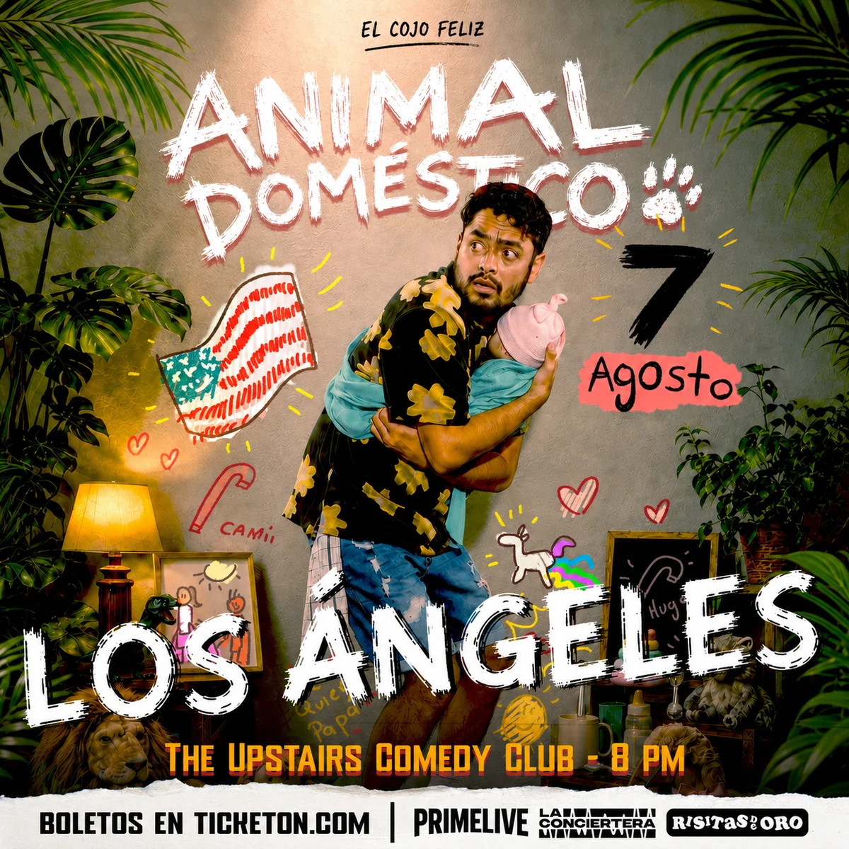 Poster for El Cojo Feliz: ANIMAL DOMESTICO
