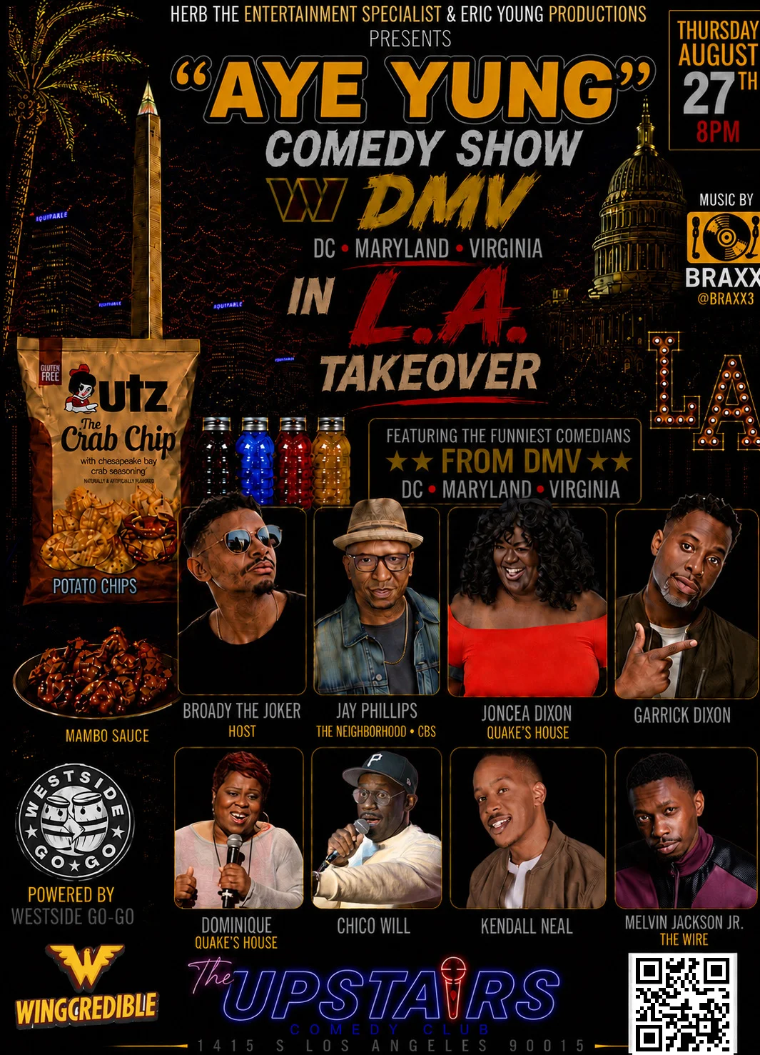Poster for The “Aye Yung” Comedy Show