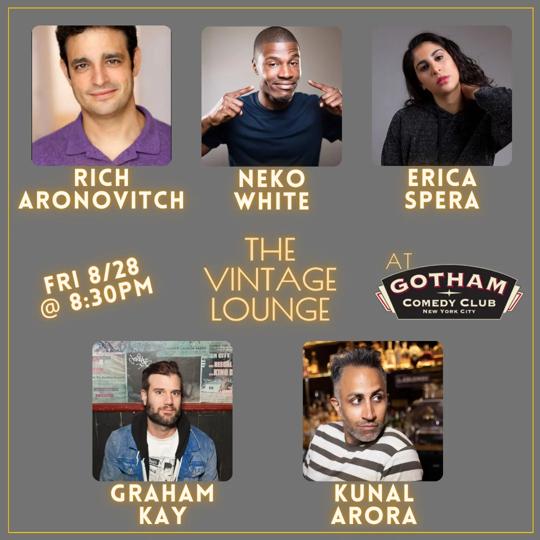Poster for The Gotham All-Stars (The Vintage Lounge)