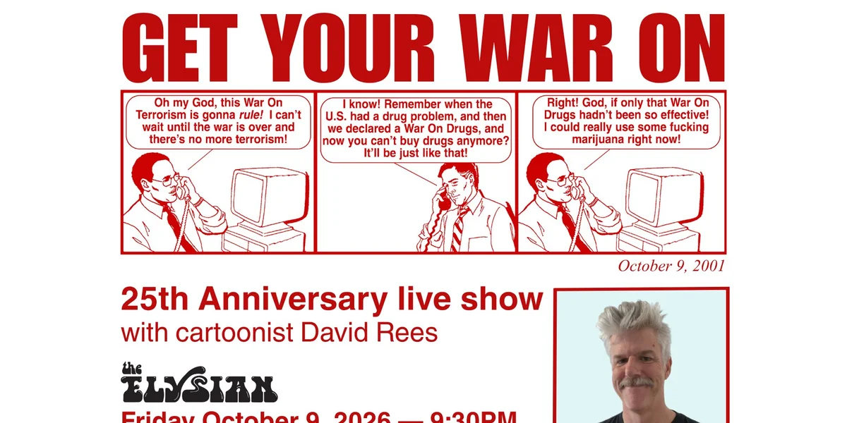 Poster for GET YOUR WAR ON 25th Anniversary *LIVESTREAM*