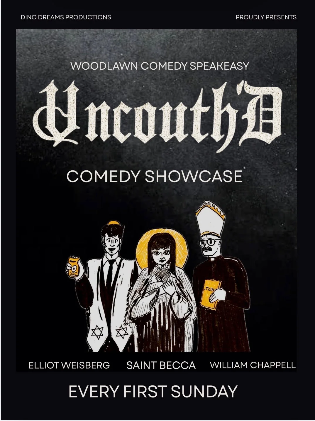 Poster for Uncouth'd Comedy Showcase