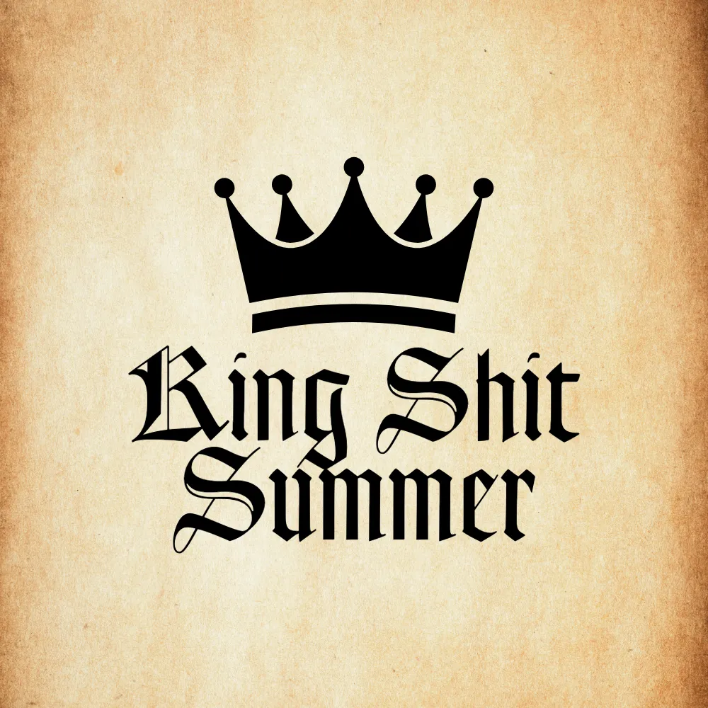 Poster for KING SHIT: Out to Lunch vs. Nerd Lenz