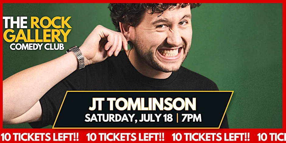 Poster for JT Tomlinson Comedy Show