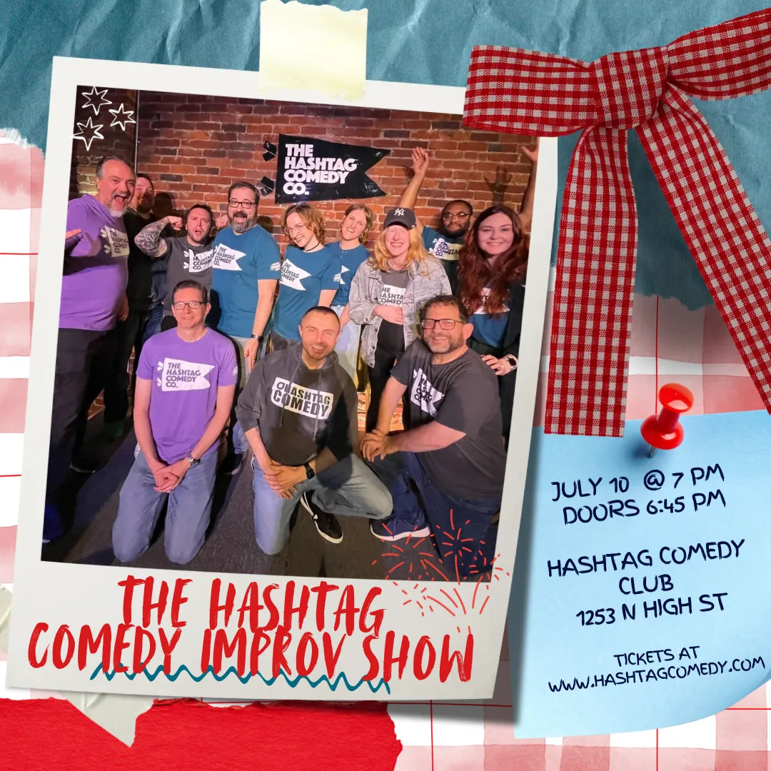 Poster for The Hashtag Comedy Improv Show