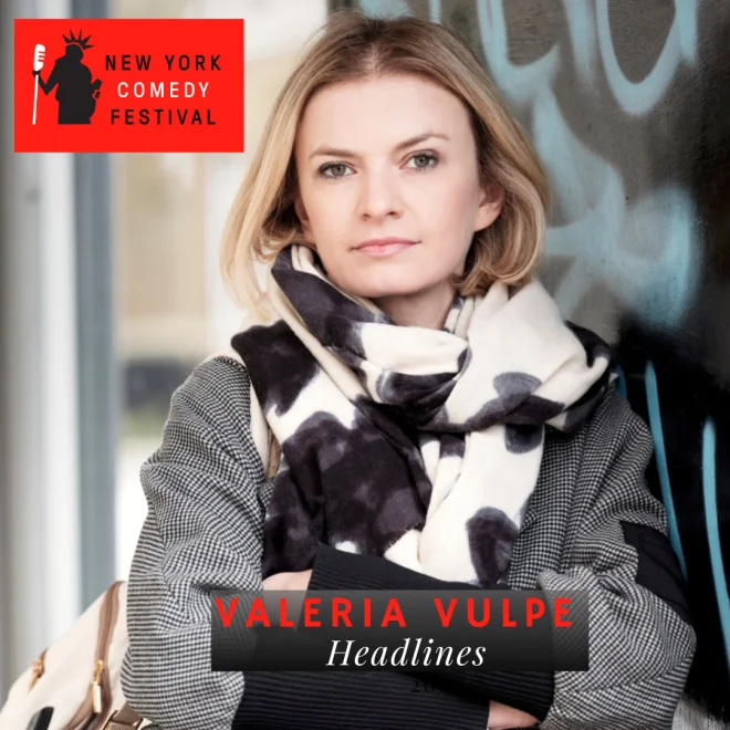 Poster for Valeria Vulpe Presented by the New York Comedy Festival