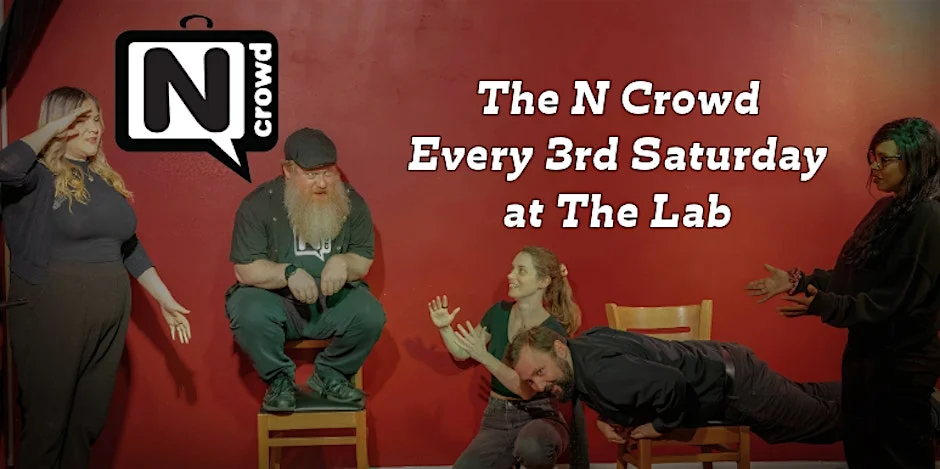 Poster for N Crowd: Game-based Comedy with Audience Participation