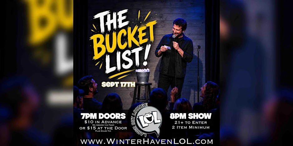 Poster for The Bucket List!