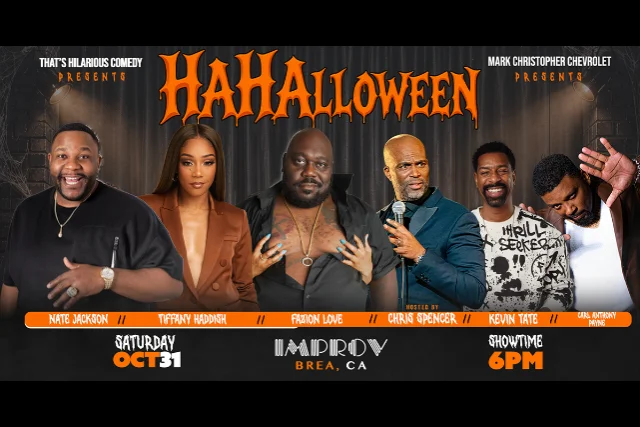 Poster for HAHALLOWEEN: Tiffany Haddish, Nate Jackson, Faizon Love, Carl-Anthony Payne & More