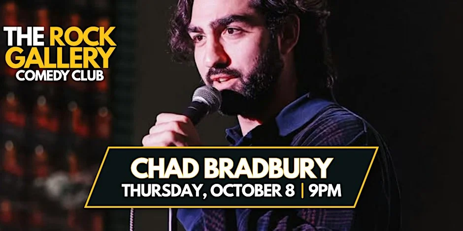 Poster for Chad Bradbury Stand-Up Comedy Show